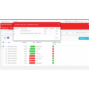 Cart Booster - Erinnerung an verlassene Warenkörbe