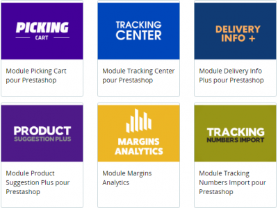 Pack 6 modules pour Prestashop