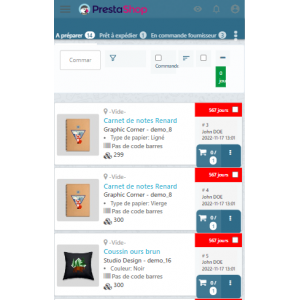 Module Picking Cart voor Prestashop