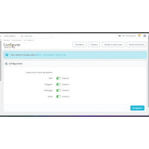Send to pay - Sending a basket for payment